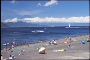 海と富士山